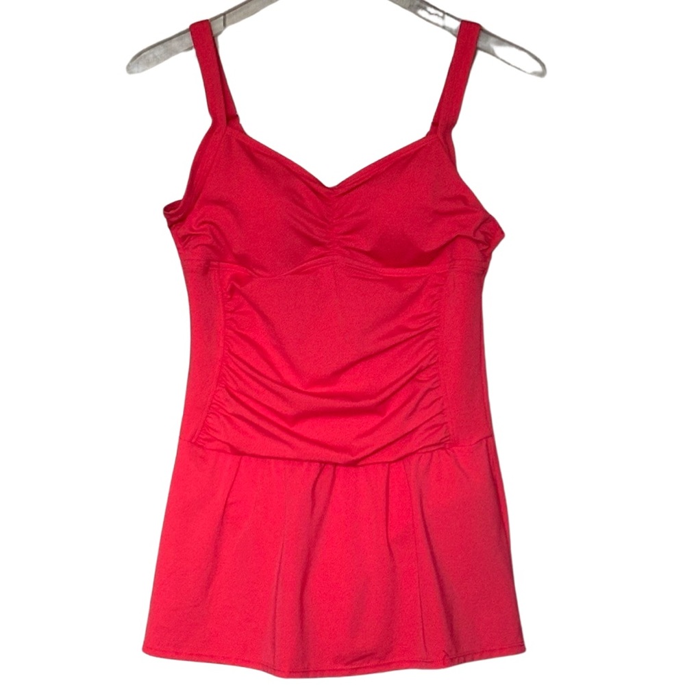 Jantzen‎ Fire Coral Swim Dress